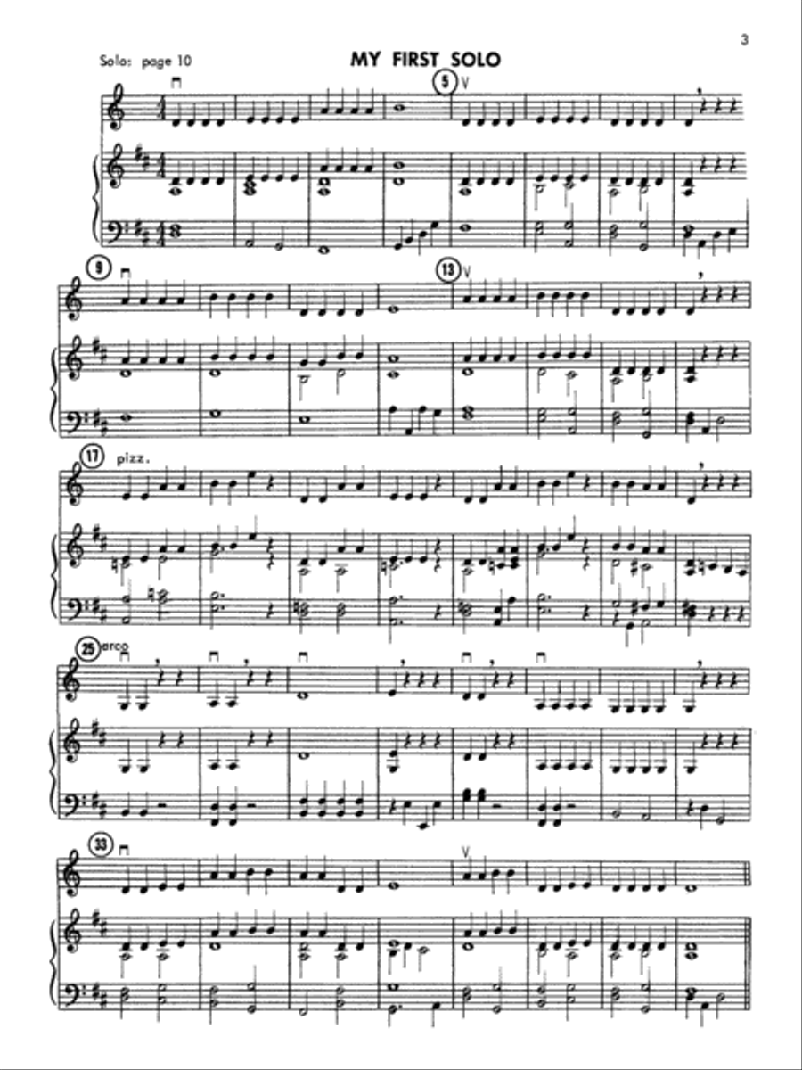 Solo Time for Strings, Book 1 Chamber Orchestra scores gallery preview page 8