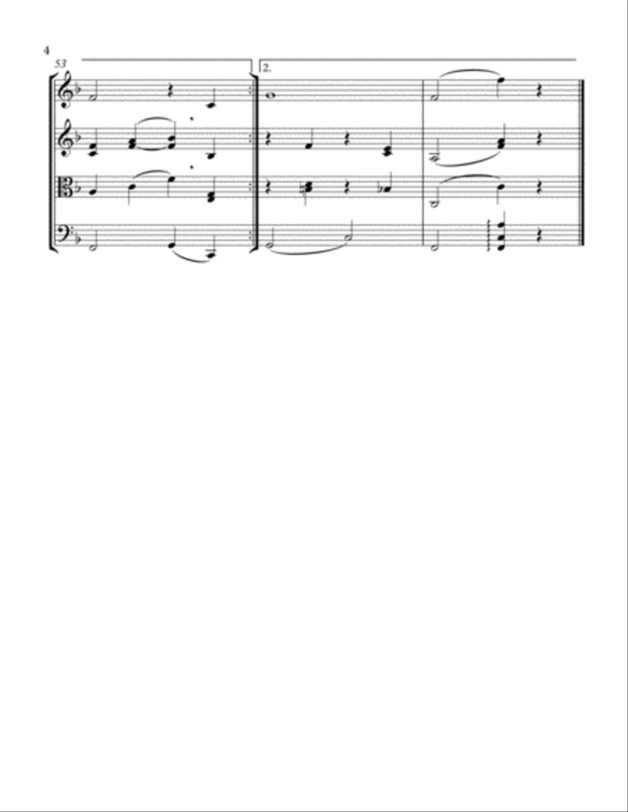 Beyond The Sea Beyond The Sea String Quartet scores gallery preview page 4