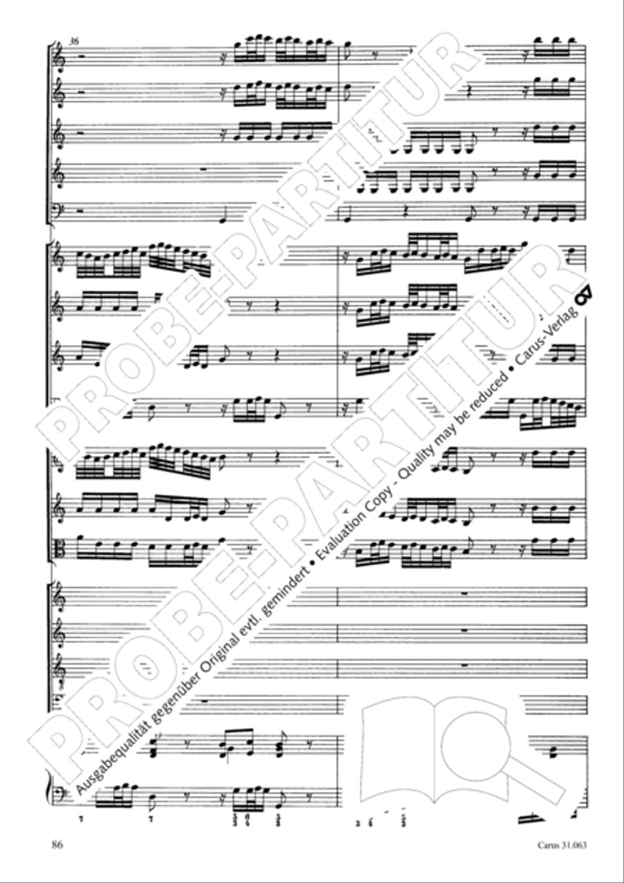 Christians, etch this blessed day (Christen, atzet diesen Tag) 4-Part scores gallery preview page 87