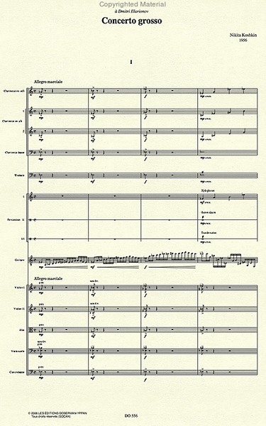 Concerto grosso (score)
