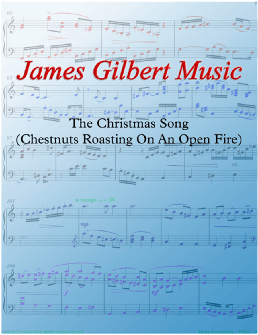 The Christmas Song (Chestnuts Roasting On An Open Fire) String Duet scores gallery preview page 1