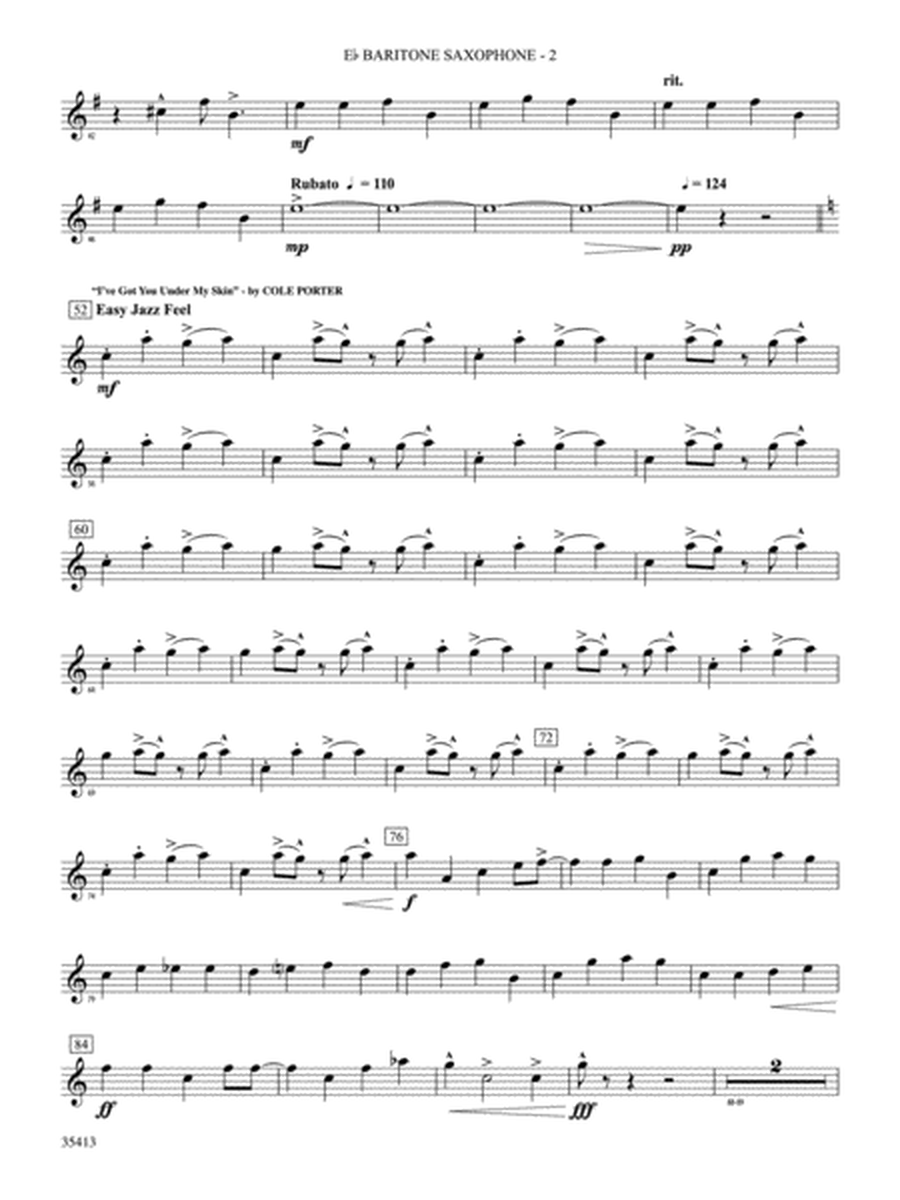 Crooner’s Serenade: E-flat Baritone Saxophone