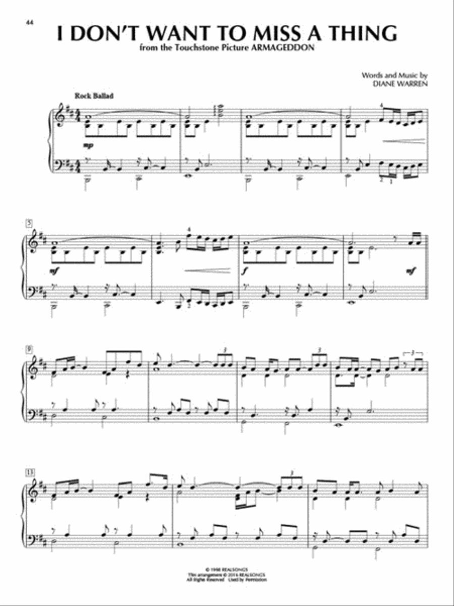Romantic Film Music Romantic Film Music Piano Solo scores gallery preview page 2