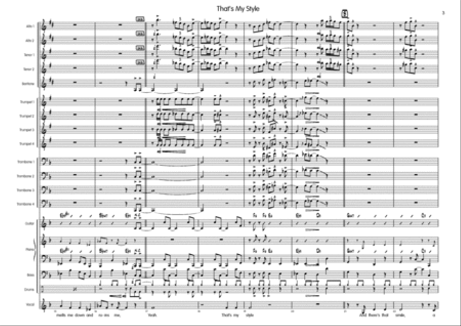 That's My Style Big Band scores gallery preview page 4