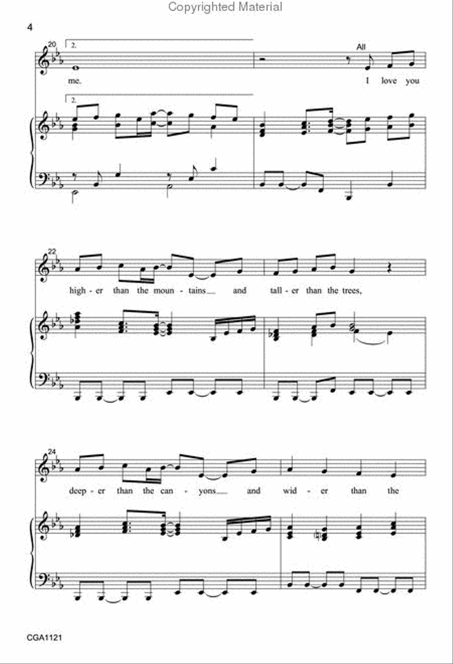 You Are the Hands 2-Part scores gallery preview page 5