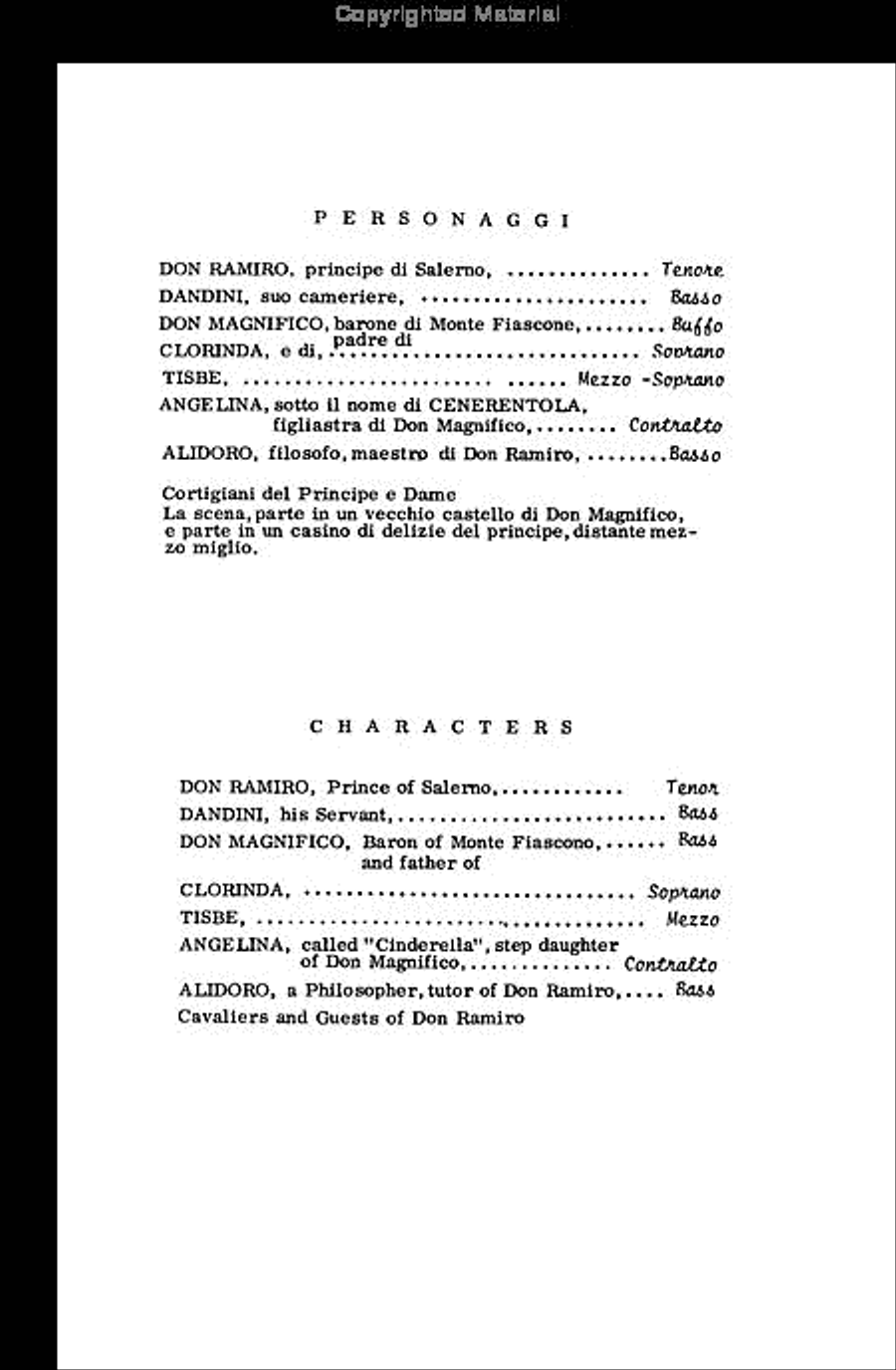 La Cenerentola