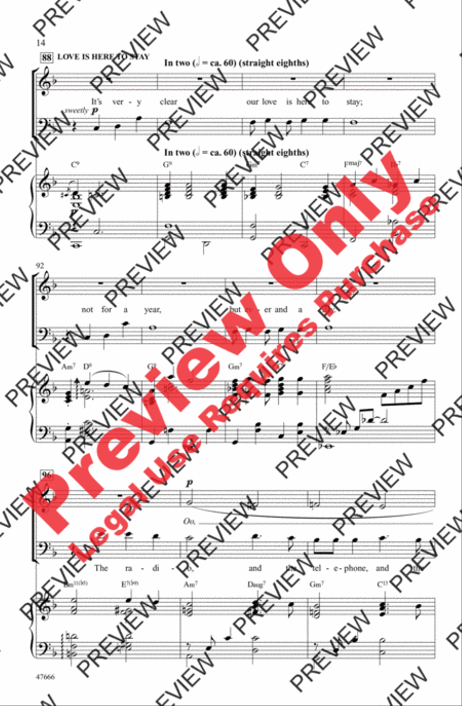 I Got Gershwin! 3-Part scores gallery preview page 14