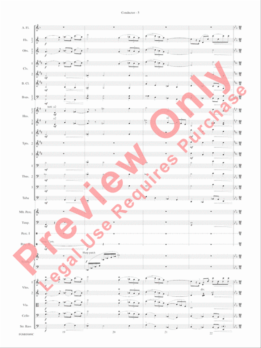Concert Suite from Star Wars: Episode III Revenge of the Sith Full Orchestra scores gallery preview page 8