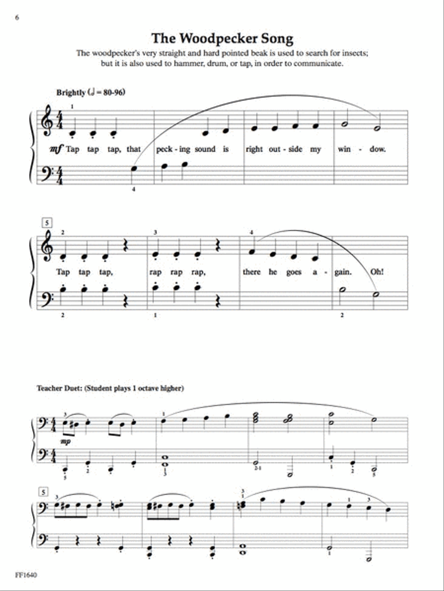 All Creatures Great . . . But Small Easy Piano scores gallery preview page 2