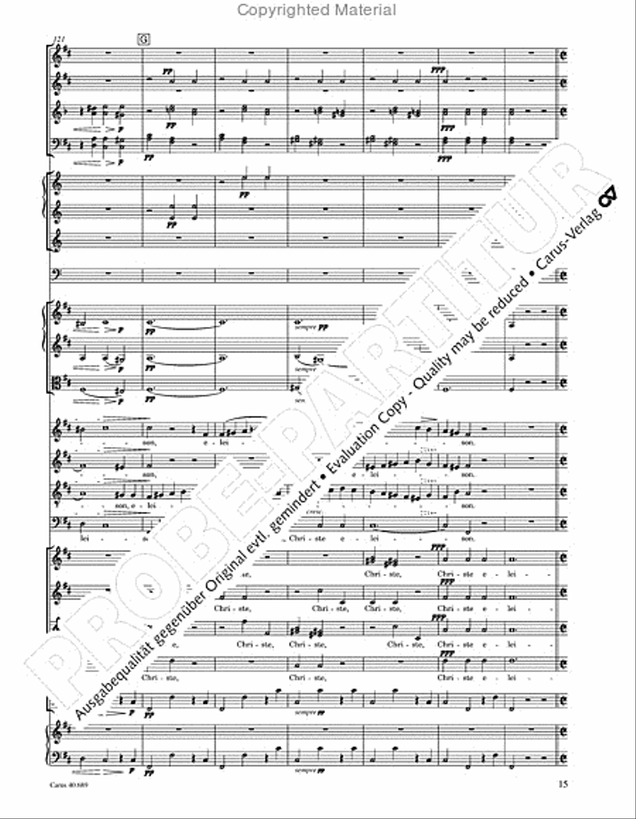 Missa solemnis Missa solemnis 4-Part scores gallery preview page 31