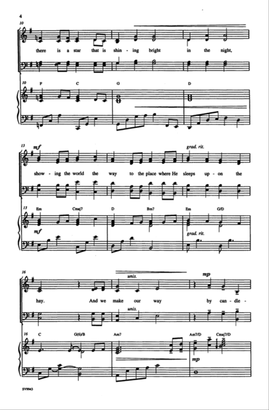 By Candlelight By Candlelight 4-Part scores gallery preview page 3