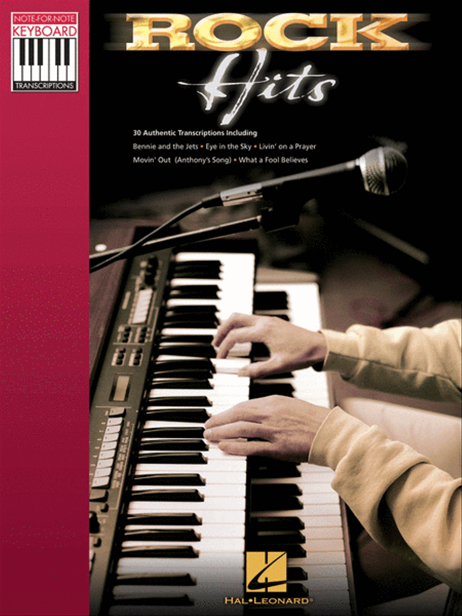Rock Hits Piano scores gallery preview page 1