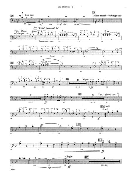 Porgy and Bess® (Medley): 2nd Trombone