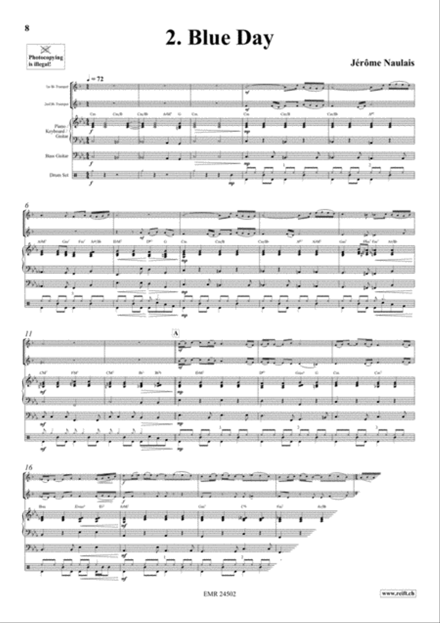 Play With Your Band Volume 2 Trumpet scores gallery preview page 4