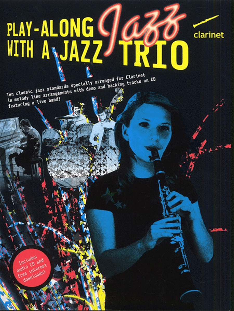 Play-Along Jazz With a Jazz Trio Clarinet scores gallery preview page 1