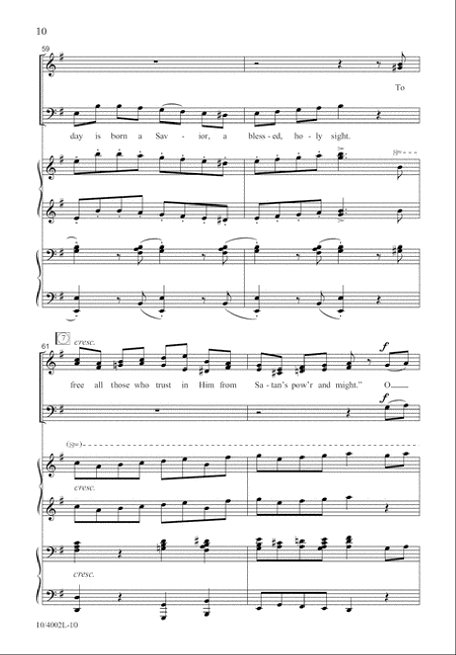 God Rest You Merry, Gentlemen 3-Part scores gallery preview page 11
