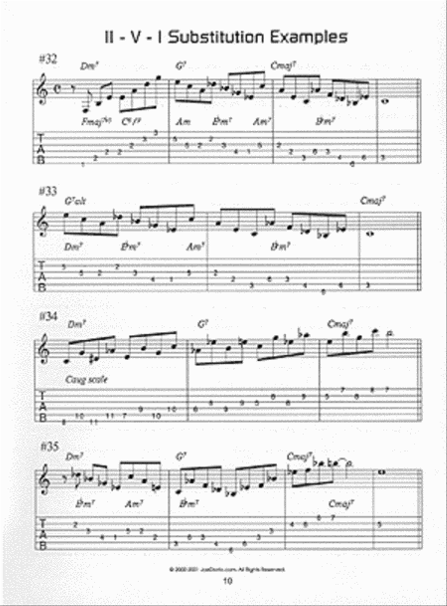 Jazz Structures for the New Millennium Electric Guitar scores gallery preview page 3
