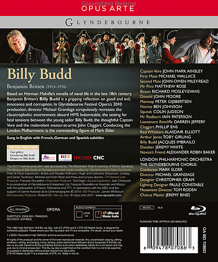 Billy Budd (Blu-Ray)