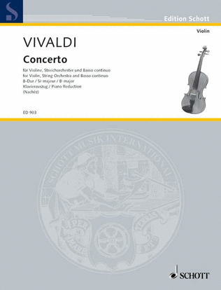 Book cover for Concerto in B-flat Major