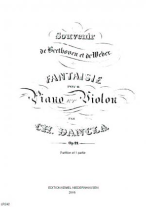Book cover for Souvenir de Beethoven et de Weber