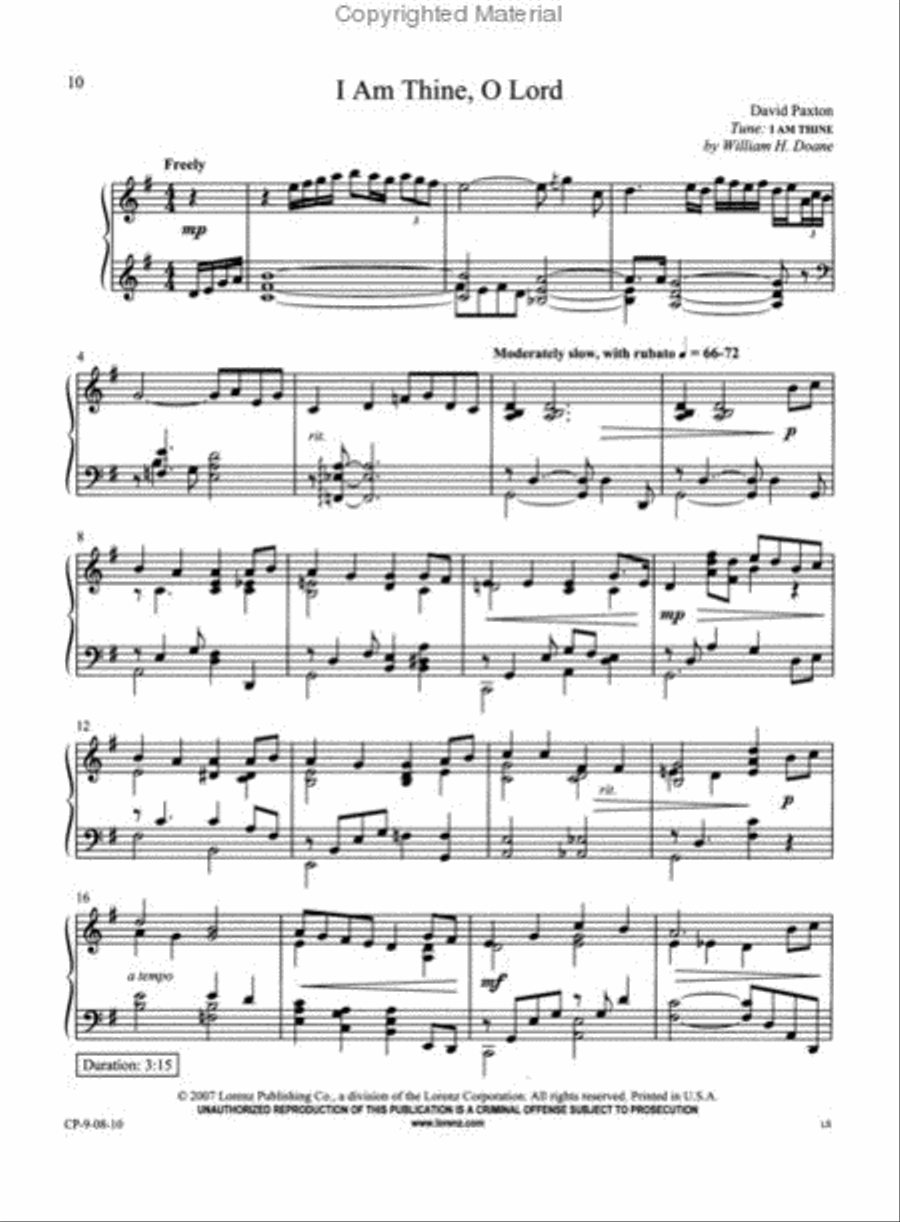 The Church Pianist's Library, Vol. 5 Piano Solo scores gallery preview page 3