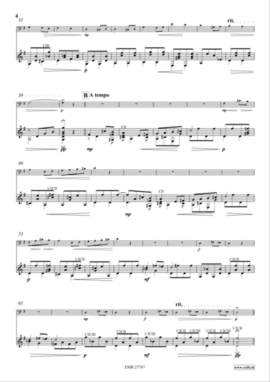 Melodie Cello scores gallery preview page 5