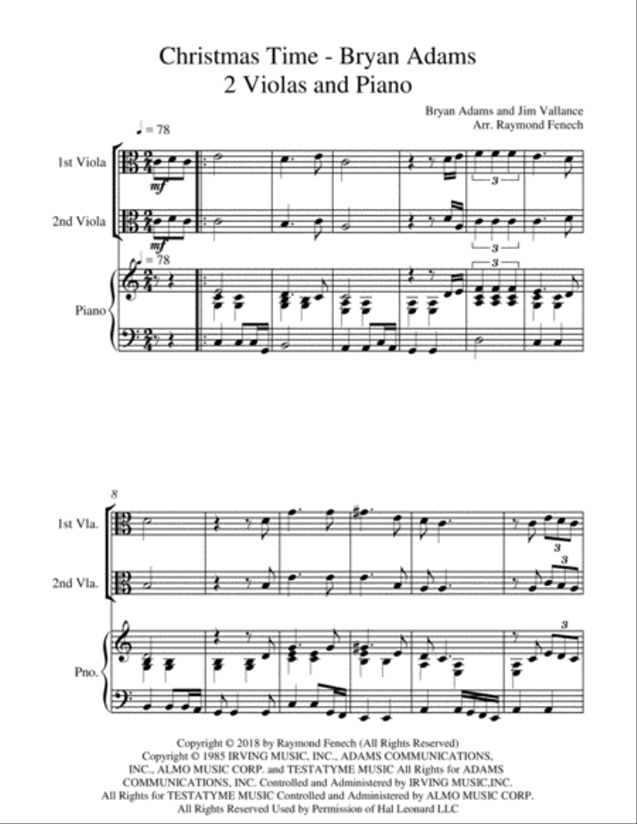 Christmas Time String Duet scores gallery preview page 5