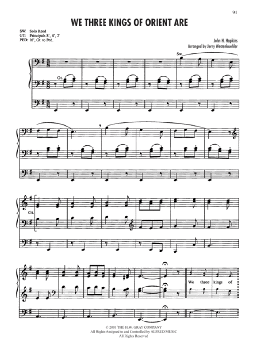 Sunday Morning Organist, Volume 4 Organ scores gallery preview page 6