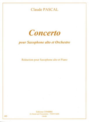 Concerto pour saxophone alto