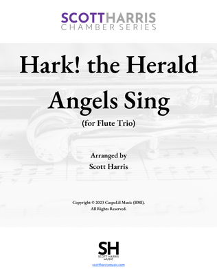 Hark! the Herald Angels Sing (for Flute Trio)