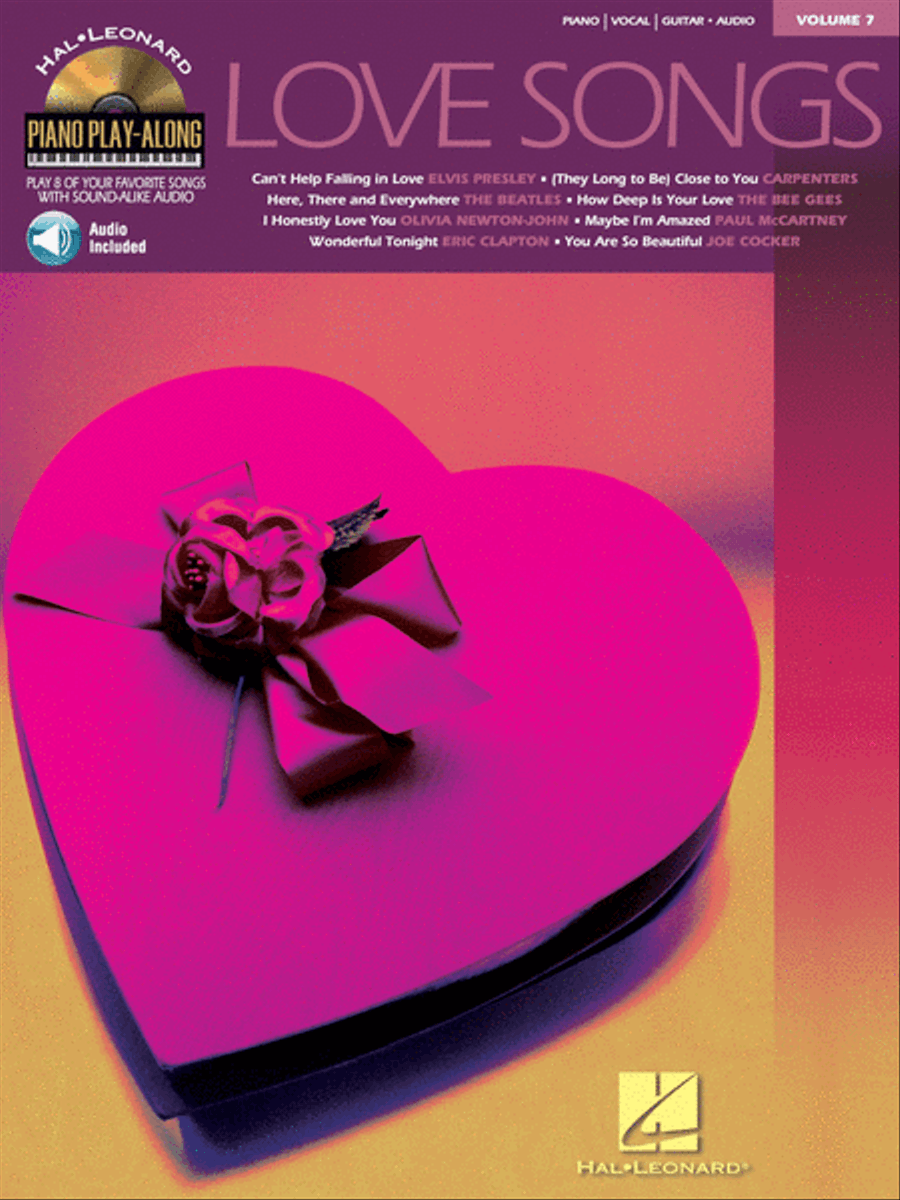 Love Songs Piano, Vocal, Guitar scores gallery preview page 1