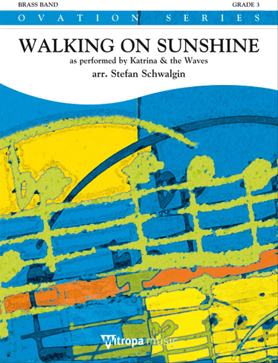 Walking on Sunshine Walking on Sunshine Brass Band scores gallery preview page 1