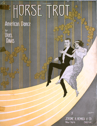 Book cover for The Horse Trot. American Dance