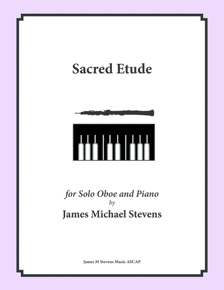 Sacred Etude - Oboe & Piano image number null