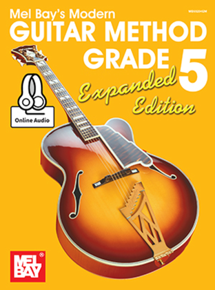 Book cover for Modern Guitar Method Grade 5, Expanded Edition