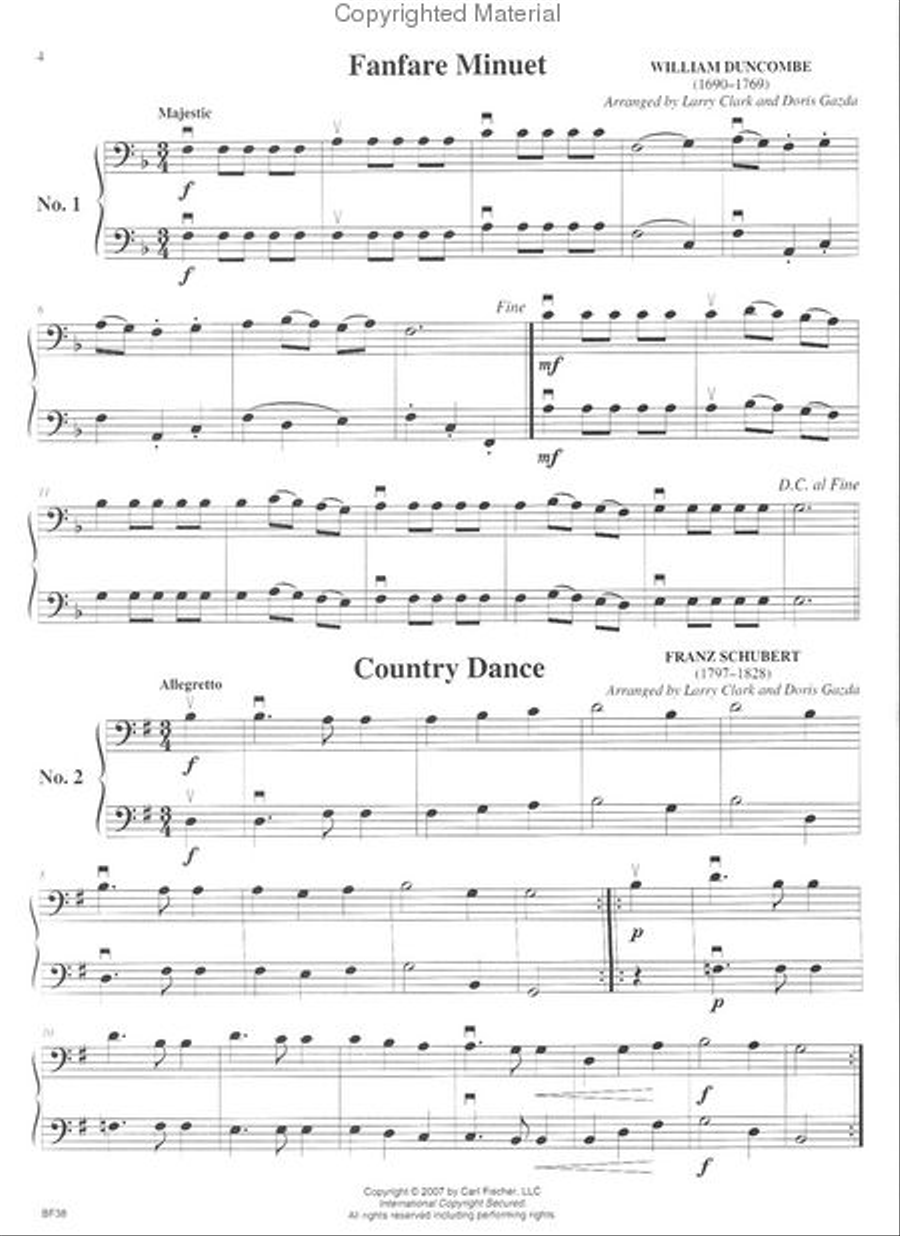 Progressive Duets - Volume I Cello scores gallery preview page 2