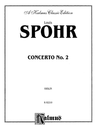 Book cover for Spohr: Concerto No. 2 in D Minor, Op. 2
