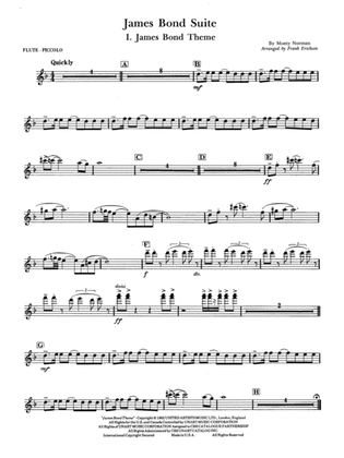 James Bond Suite (Medley): Flute