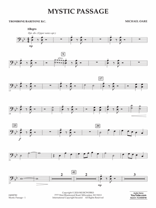 Mystic Passage - Trombone/Baritone B.C./Bassoon