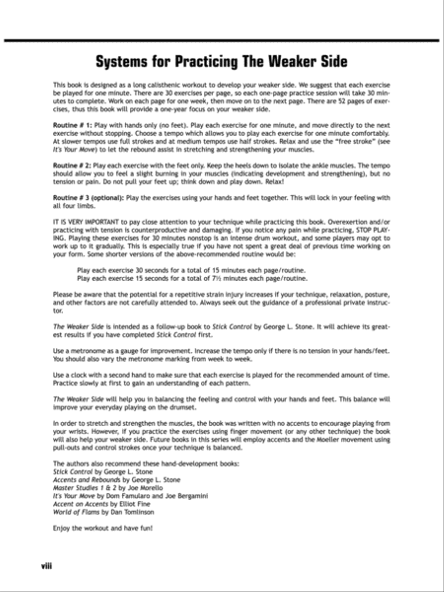 The Weaker Side The Weaker Side Percussion scores gallery preview page 5