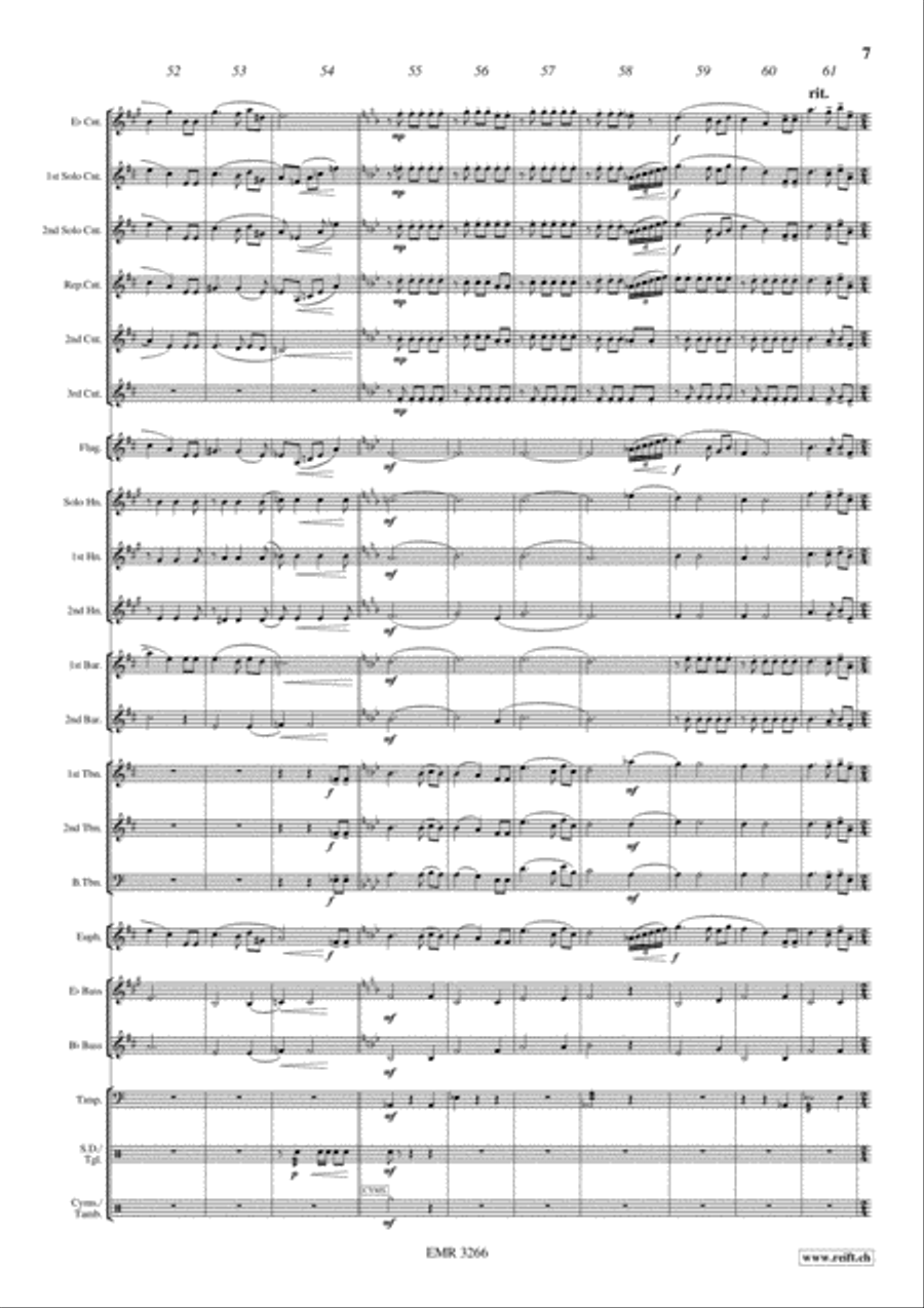 Russian Impressions Brass Band scores gallery preview page 8