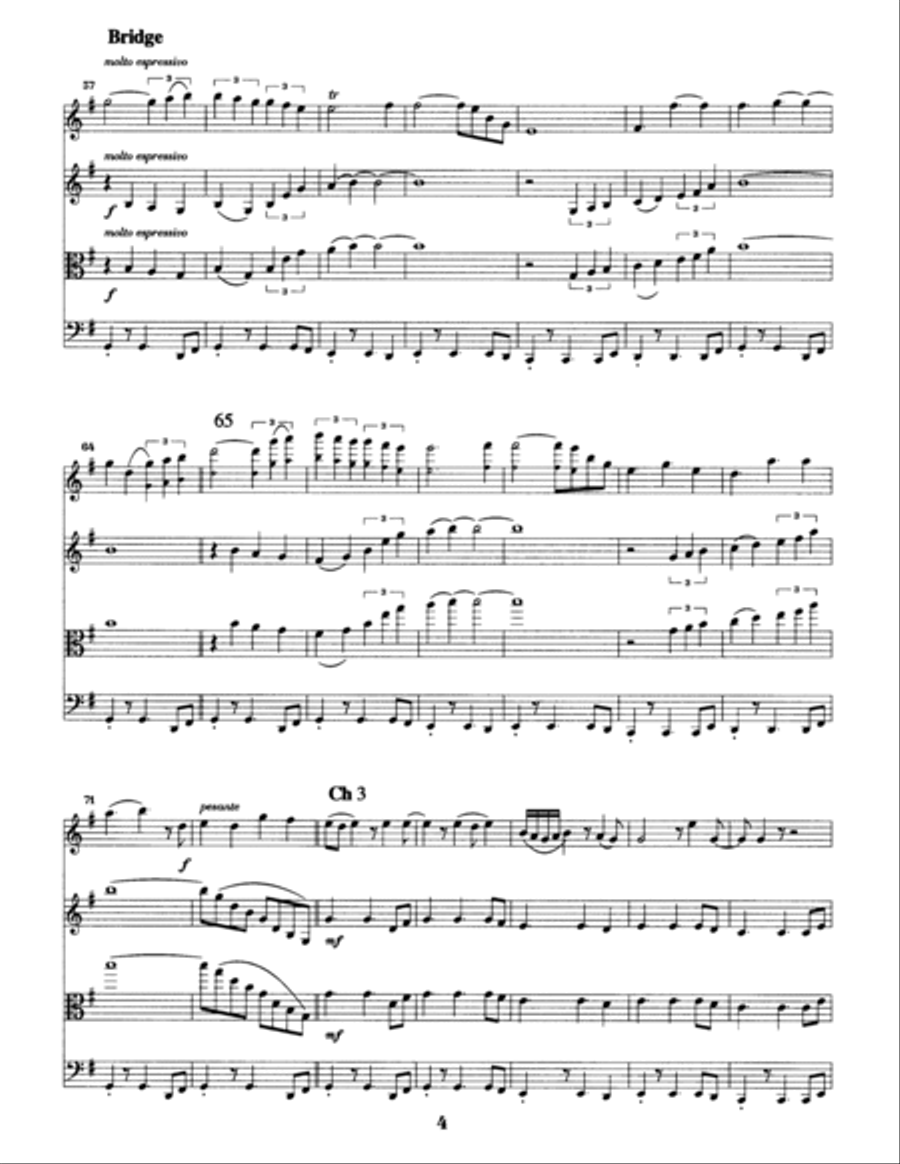 Stand By Me Stand By Me String Trio scores gallery preview page 4