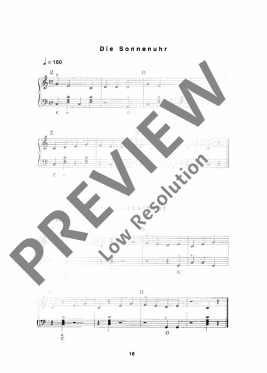 Akkordeon spielen Accordion scores gallery preview page 11