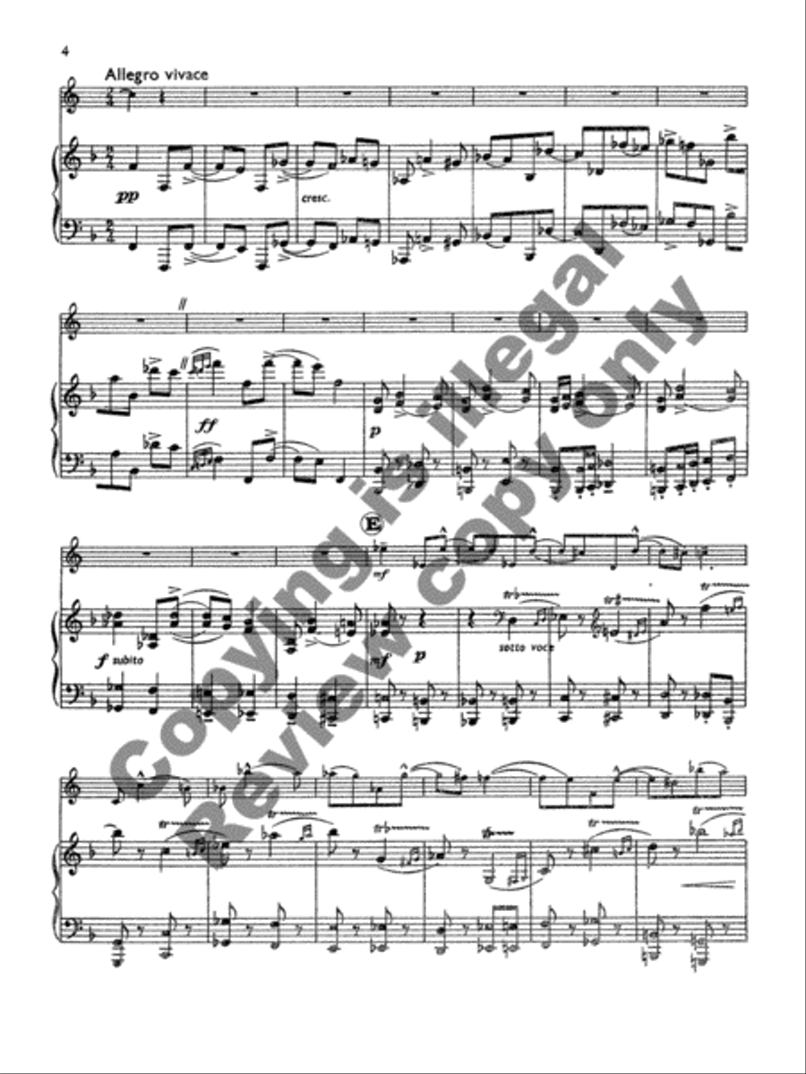 Rhapsody for English Horn & Strings Orchestra scores gallery preview page 11