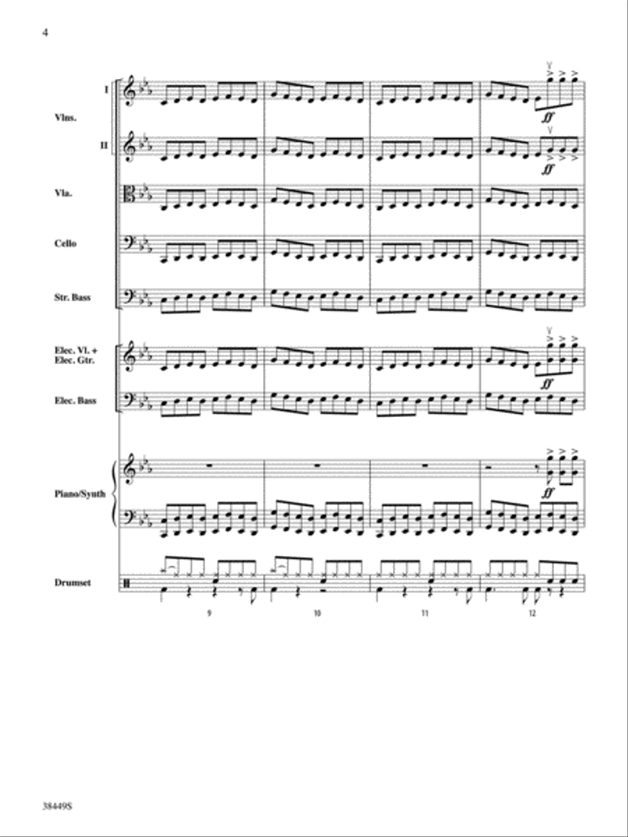 Requiem (The Fifth): Score String Orchestra scores gallery preview page 4