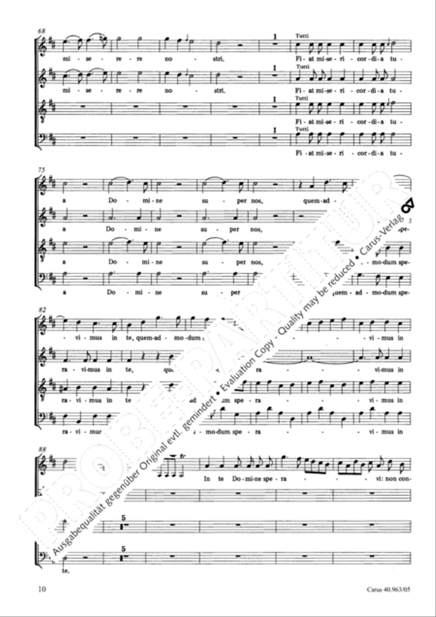 Te Deum SSAATB scores gallery preview page 11