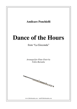 Book cover for Dance of the Hours from "La Gioconda" - for Flute Choir