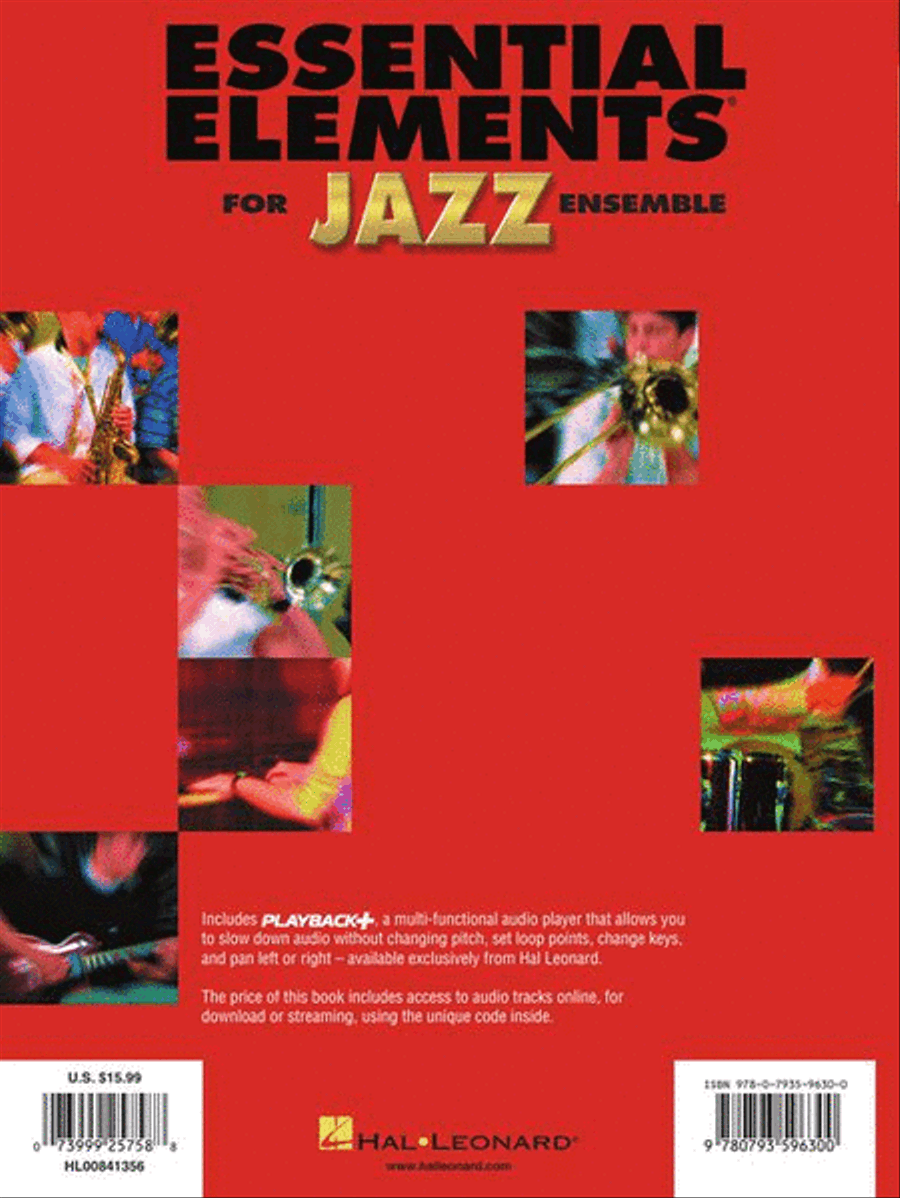 Essential Elements for Jazz Ensemble – C Treble/Vibes Jazz Ensemble scores gallery preview page 8
