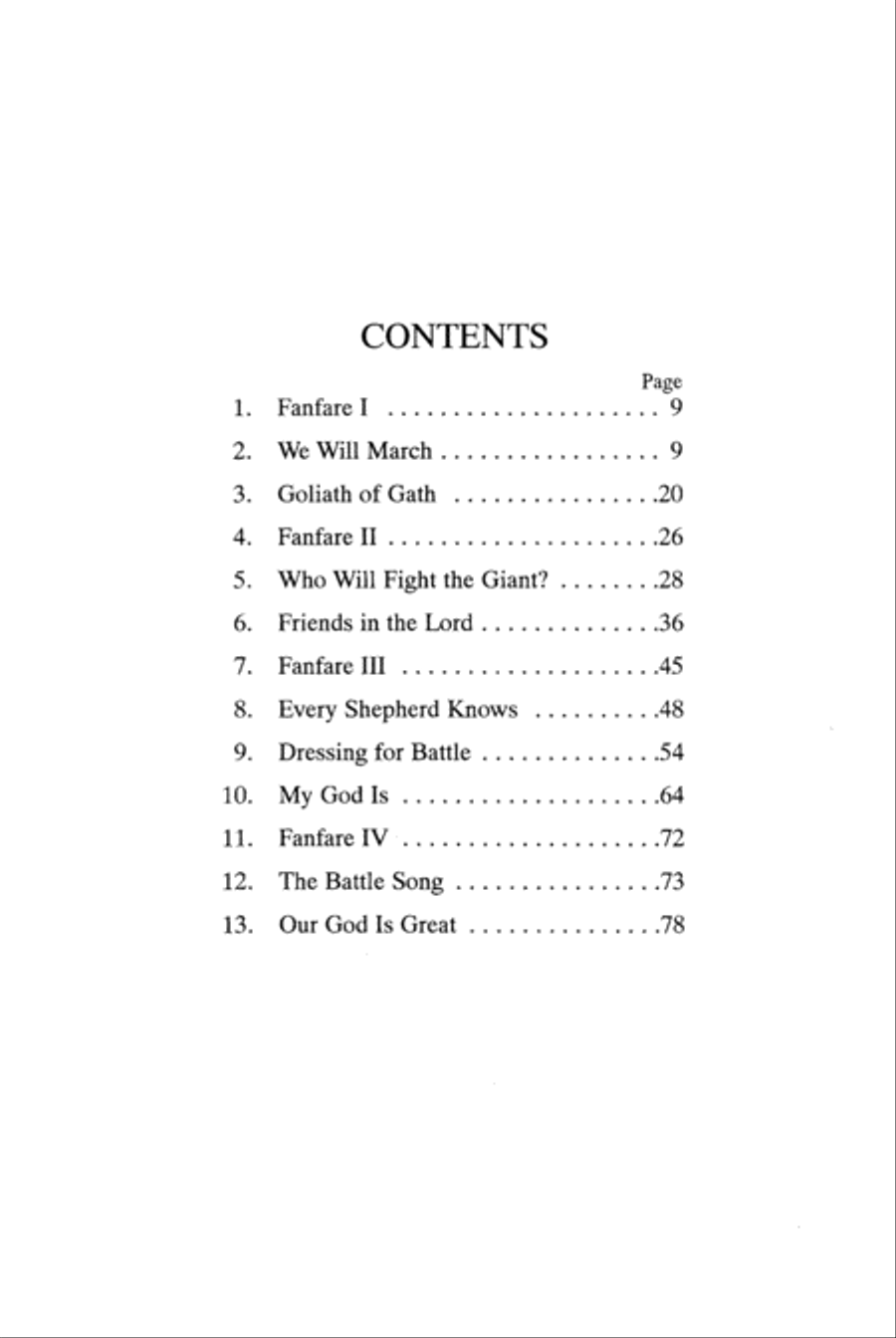 The Rock Slinger and His Greatest Hit Unison Choir scores gallery preview page 5