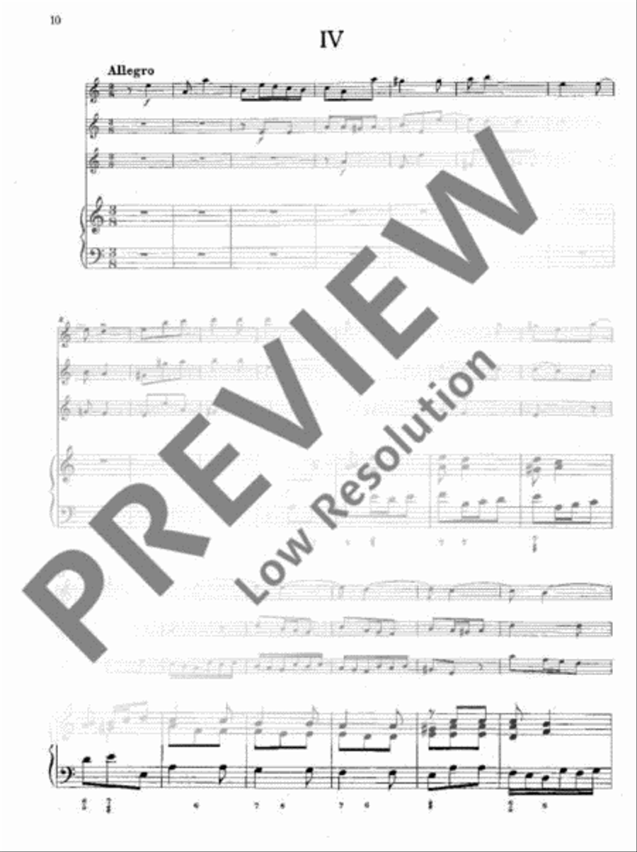 Sonata A minor String Orchestra scores gallery preview page 15